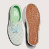 Autentica scarpa in pelle scamosciata a scacchi