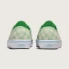 Autentica scarpa in pelle scamosciata a scacchi