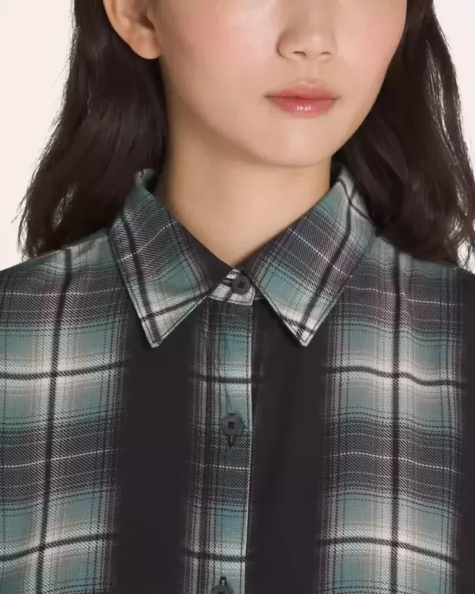 Camicia a quadri con bottoni Gillian Camicia a quadri con bottoni Gillian
