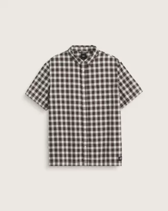 Camicia a quadri con bottoni Monte