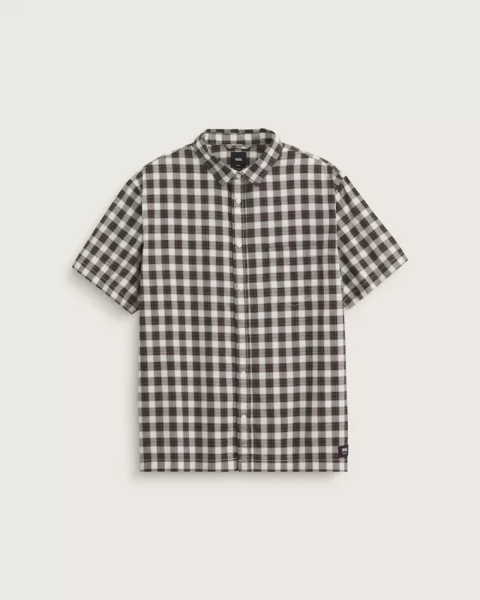 Camicia a quadri con bottoni Monte Camicia a quadri con bottoni Monte
