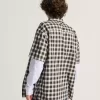 Camicia a quadri con bottoni Monte Camicia a quadri con bottoni Monte