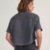 Camicia in denim con bottoni Natalie Camicia in denim con bottoni Natalie