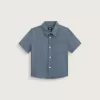 Camicia in tessuto tinta unita Lawson per bambini Camicia in tessuto tinta unita Lawson per bambini