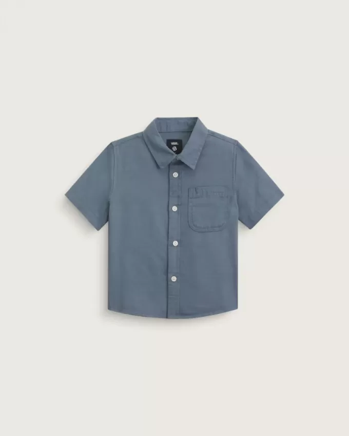 Camicia in tessuto tinta unita Lawson per bambini Camicia in tessuto tinta unita Lawson per bambini