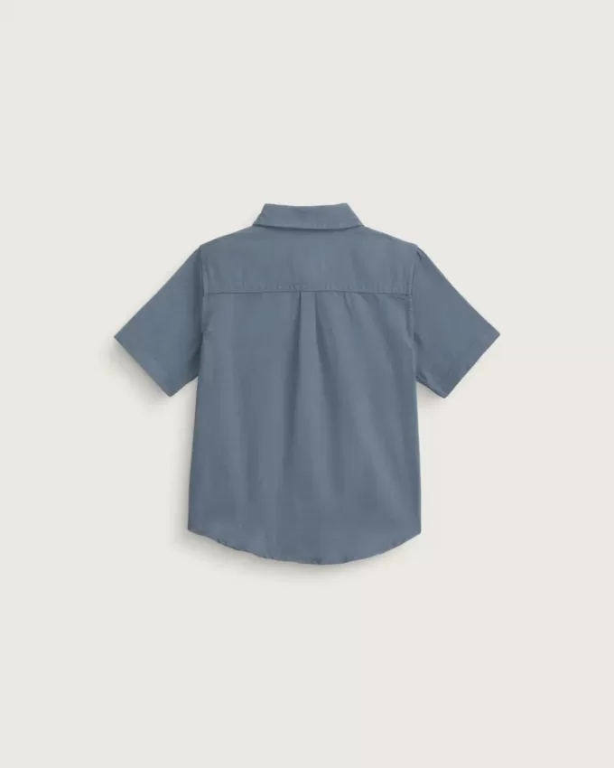 Camicia in tessuto tinta unita Lawson per bambini Camicia in tessuto tinta unita Lawson per bambini