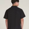 Camicia intrecciata con occhielli Wayside
