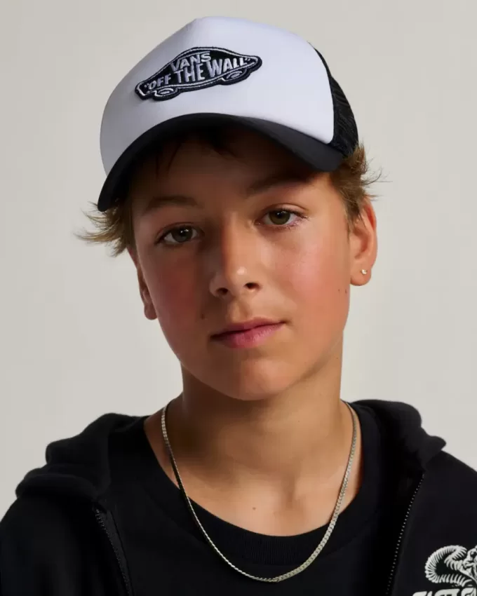 Cappello da camionista classico con toppa per bambini Cappello da camionista classico con toppa per bambini
