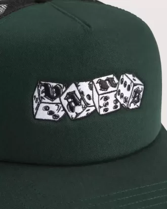 Cappello da camionista con logo a dadini