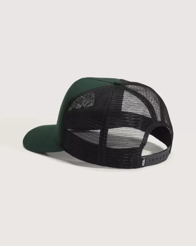 Cappello da camionista con logo a dadini