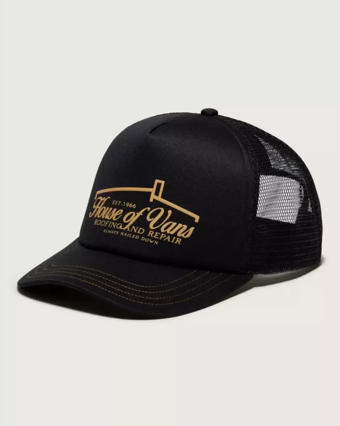 Cappello da camionista con visiera curva sul tetto