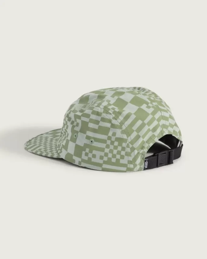 Cappello da campeggio a scacchiera