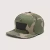 Cappello snapback con toppa completa Cappello snapback con toppa completa