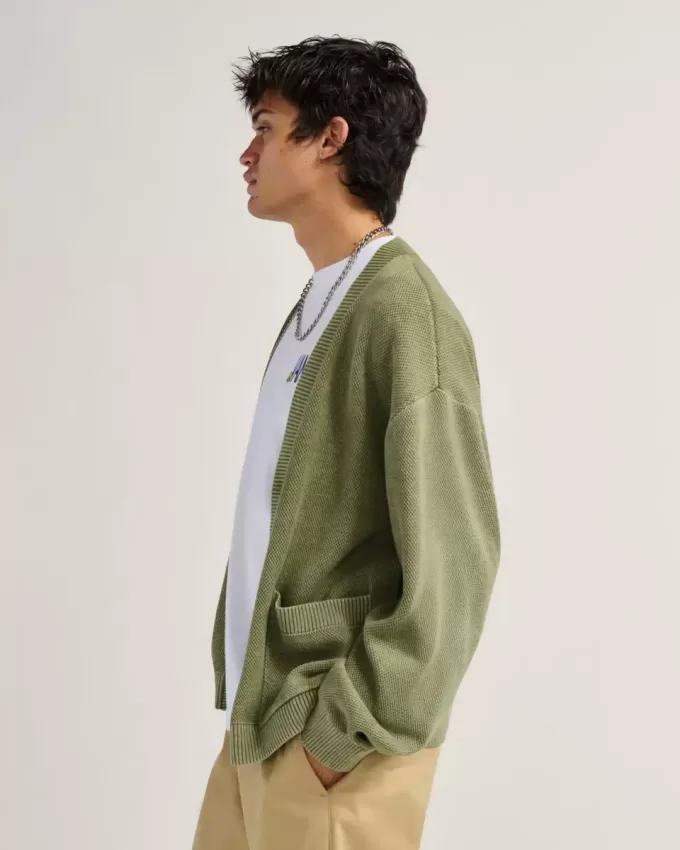 Cardigan Bayview Acid Wash Cardigan Bayview Acid Wash