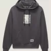 Felpa con cappuccio Bloussant Graffiti per Voli Persi