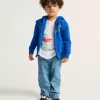 Felpa con cappuccio e zip intera Little Kids Night Watchers Felpa con cappuccio e zip intera Little Kids Night Watchers