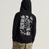 Felpa con cappuccio e zip intera per bambini Bone Yard Felpa con cappuccio e zip intera per bambini Bone Yard