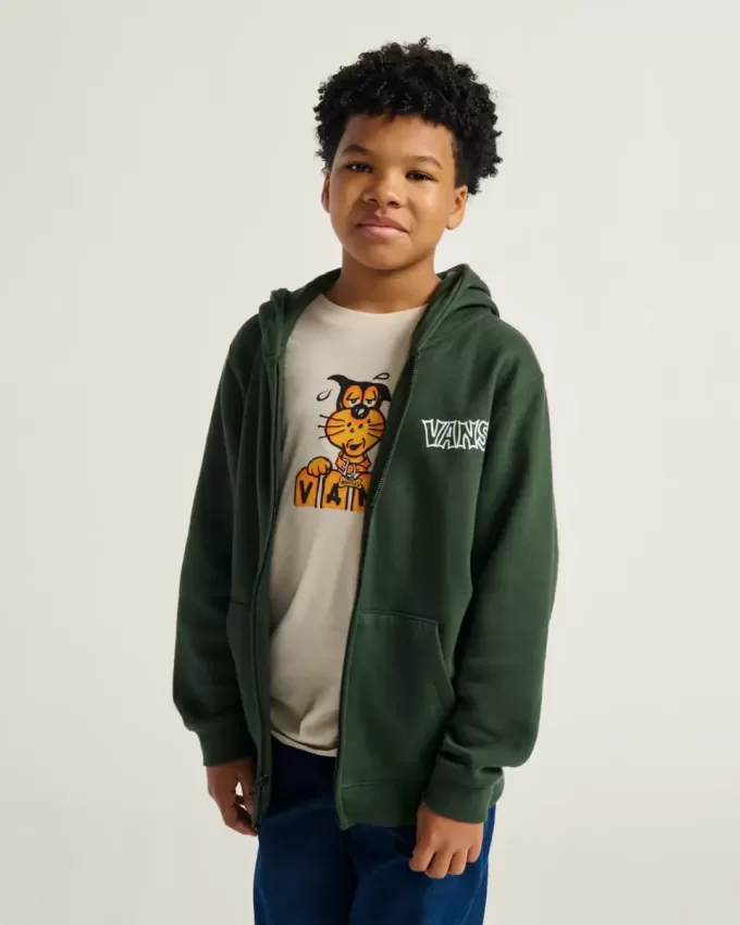 Felpa con cappuccio e zip per bambini classificati Felpa con cappuccio e zip per bambini classificati