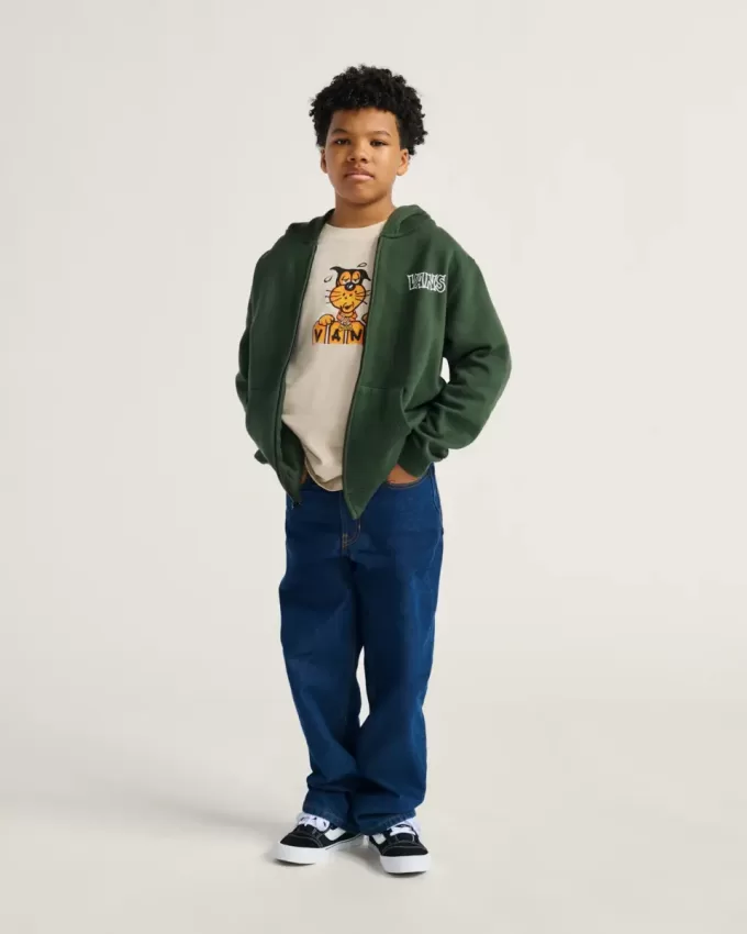 Felpa con cappuccio e zip per bambini classificati Felpa con cappuccio e zip per bambini classificati