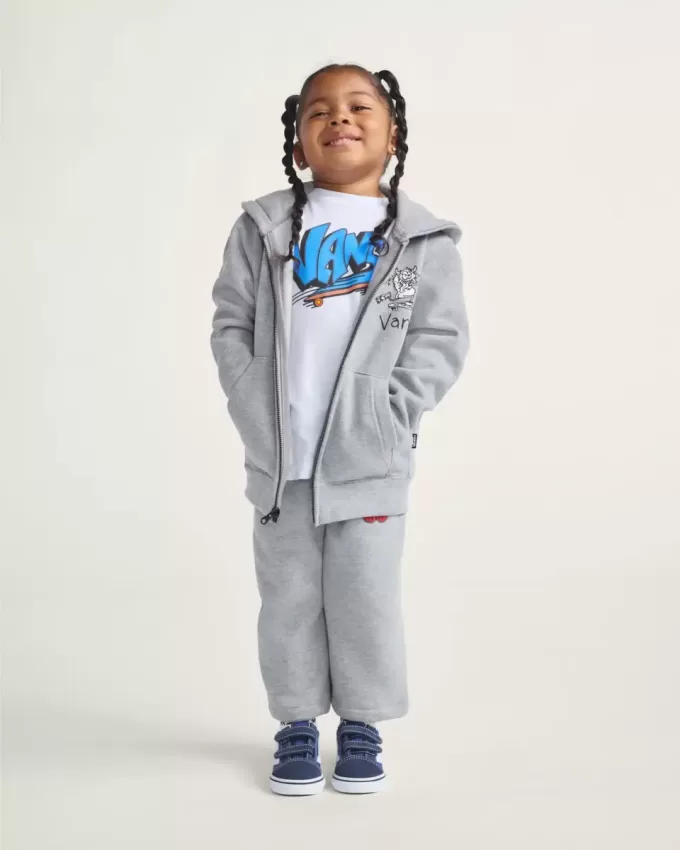Felpa con cappuccio e zip Sk8 Posse per bambini piccoli Felpa con cappuccio e zip Sk8 Posse per bambini piccoli