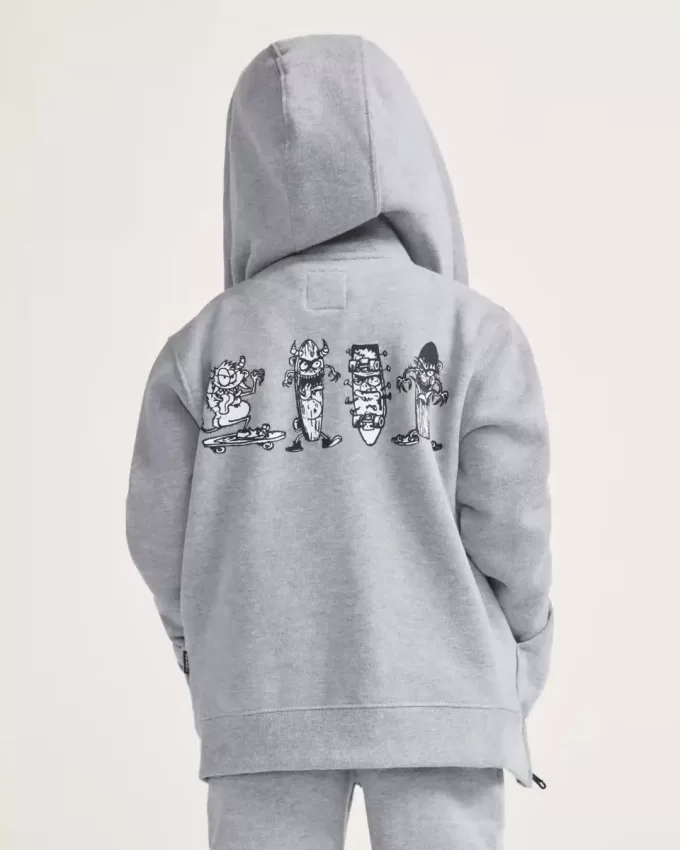 Felpa con cappuccio e zip Sk8 Posse per bambini piccoli Felpa con cappuccio e zip Sk8 Posse per bambini piccoli