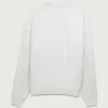 Felpa girocollo con logo premium Felpa girocollo con logo premium