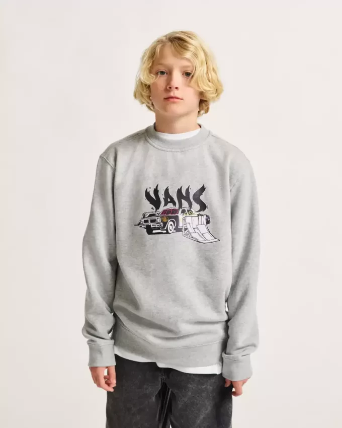 Felpa girocollo larga Copout per bambini Felpa girocollo larga Copout per bambini