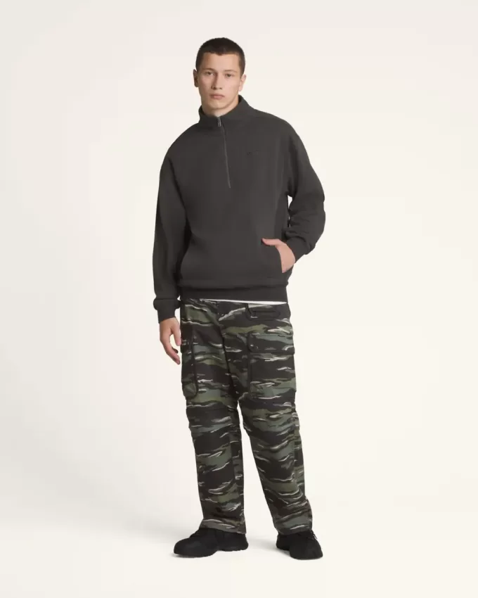 Felpa Premium con mezza zip Felpa Premium con mezza zip