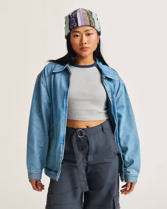 Giacca in denim Pitstop Giacca in denim Pitstop