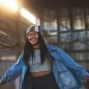Giacca in denim Pitstop Giacca in denim Pitstop