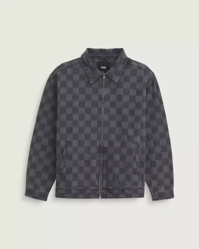 Giacca in denim Pitstop Checkered Station Giacca in denim Pitstop Checkered Station