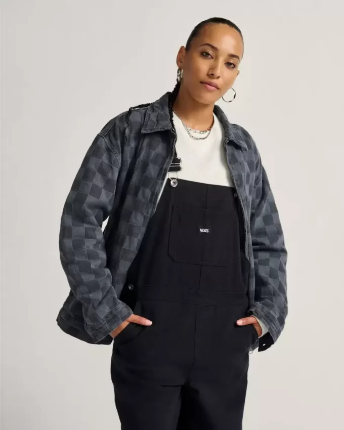 Giacca in denim Pitstop Checkered Station Giacca in denim Pitstop Checkered Station