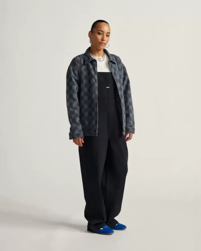 Giacca in denim Pitstop Checkered Station Giacca in denim Pitstop Checkered Station