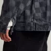 Giacca in denim Pitstop Checkered Station Giacca in denim Pitstop Checkered Station