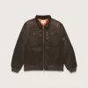 Giubbotto bomber in raso OTW