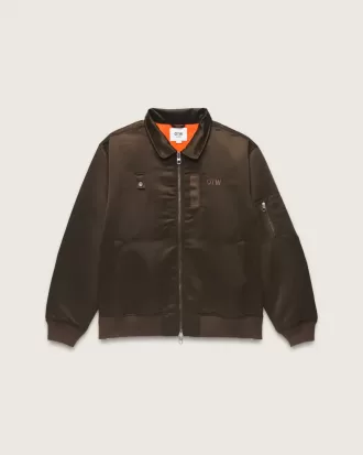 Giubbotto bomber in raso OTW
