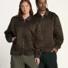 Giubbotto bomber in raso OTW