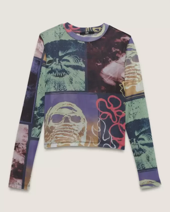 Maglia a maniche lunghe in rete Ludlow Maglia a maniche lunghe in rete Ludlow