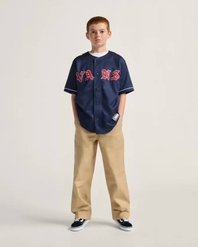 Maglia da baseball Ye Olde Vans per bambini Maglia da baseball Ye Olde Vans per bambini