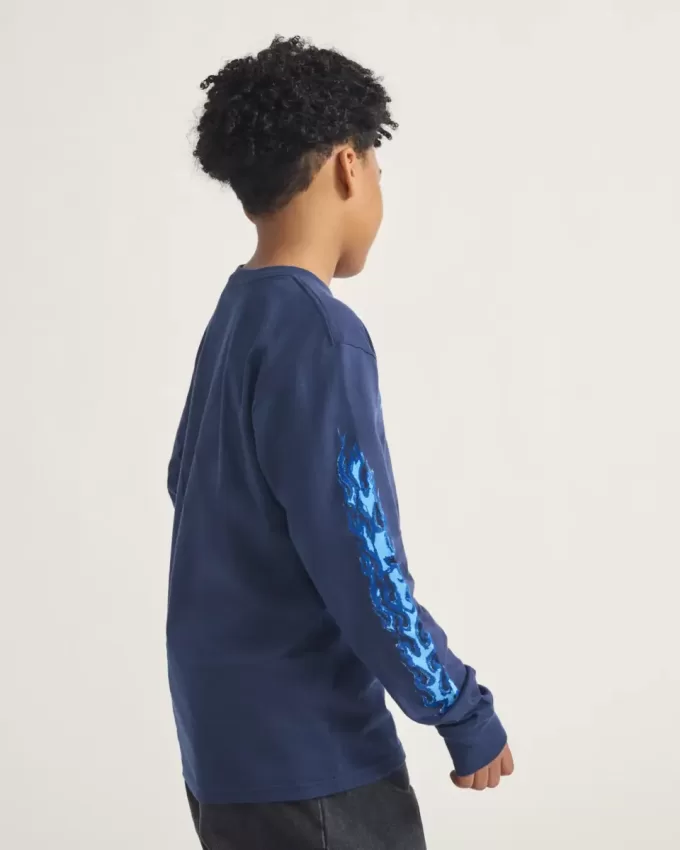 Maglietta a maniche lunghe Vans Inferno per bambini Maglietta a maniche lunghe Vans Inferno per bambini