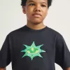 Maglietta a quadri con stelle per bambini Maglietta a quadri con stelle per bambini
