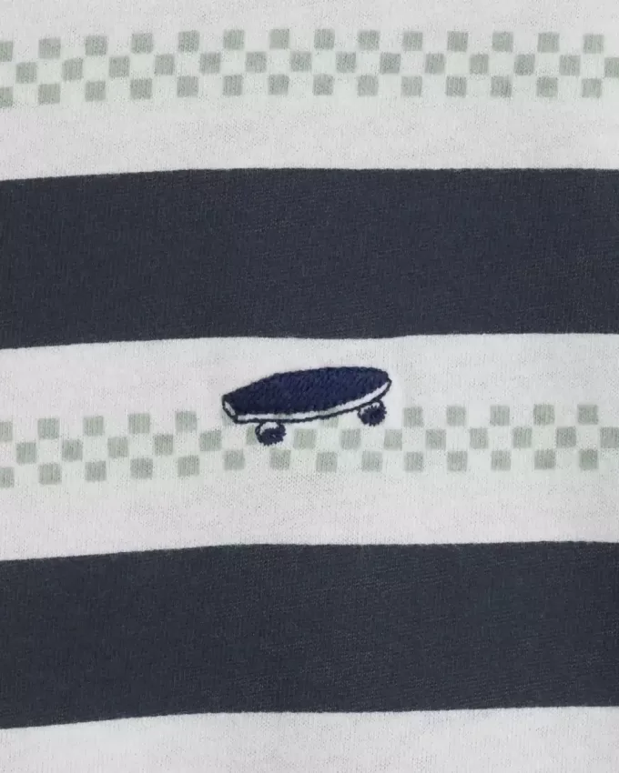 Maglietta a scacchi Salton Stripe