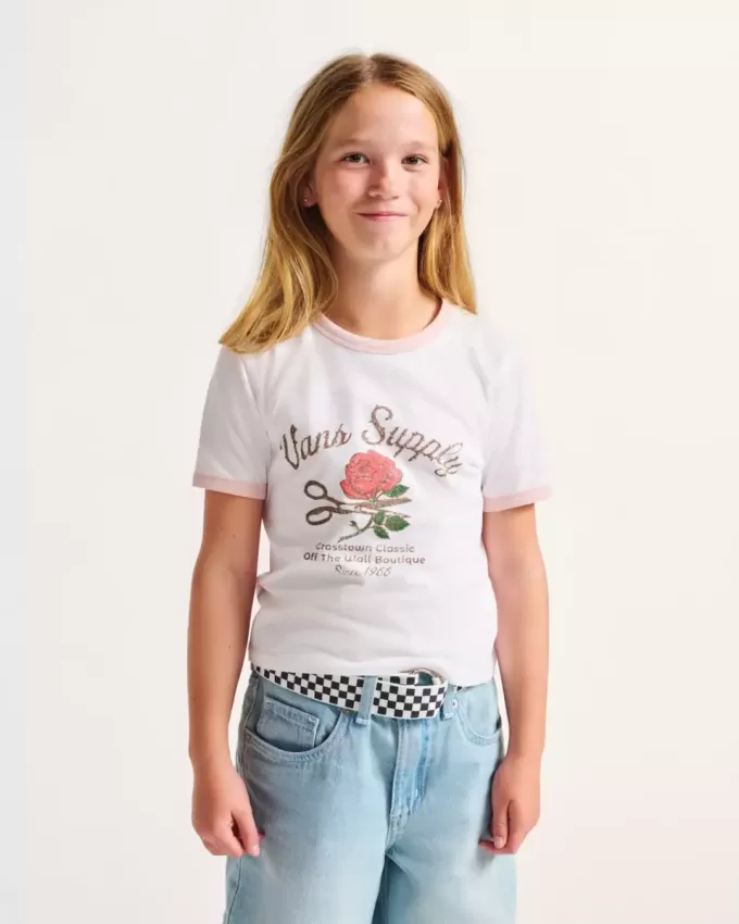 Maglietta Ringer di Kids Supply Boutique