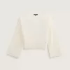 Maglione corto lavorato a maglia aperta Mila Maglione corto lavorato a maglia aperta Mila