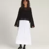 Maglione corto lavorato a maglia aperta Mila Maglione corto lavorato a maglia aperta Mila