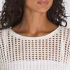 Maglione corto lavorato a maglia aperta Mila Maglione corto lavorato a maglia aperta Mila