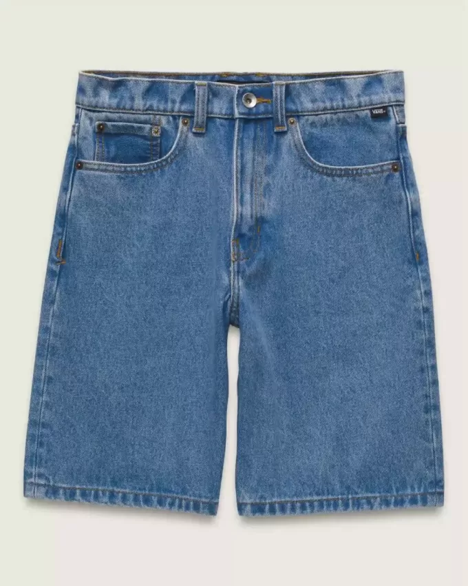 Pantaloncini larghi in denim Check-5 per bambini Pantaloncini larghi in denim Check-5 per bambini