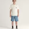 Pantaloncini larghi in denim Check-5 per bambini Pantaloncini larghi in denim Check-5 per bambini