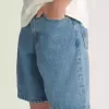 Pantaloncini larghi in denim Check-5 per bambini Pantaloncini larghi in denim Check-5 per bambini