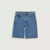 Pantaloncini larghi in denim Check-5 per bambini Pantaloncini larghi in denim Check-5 per bambini